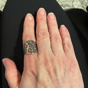 James Avery Open Sorrento Ring, size 7.5
